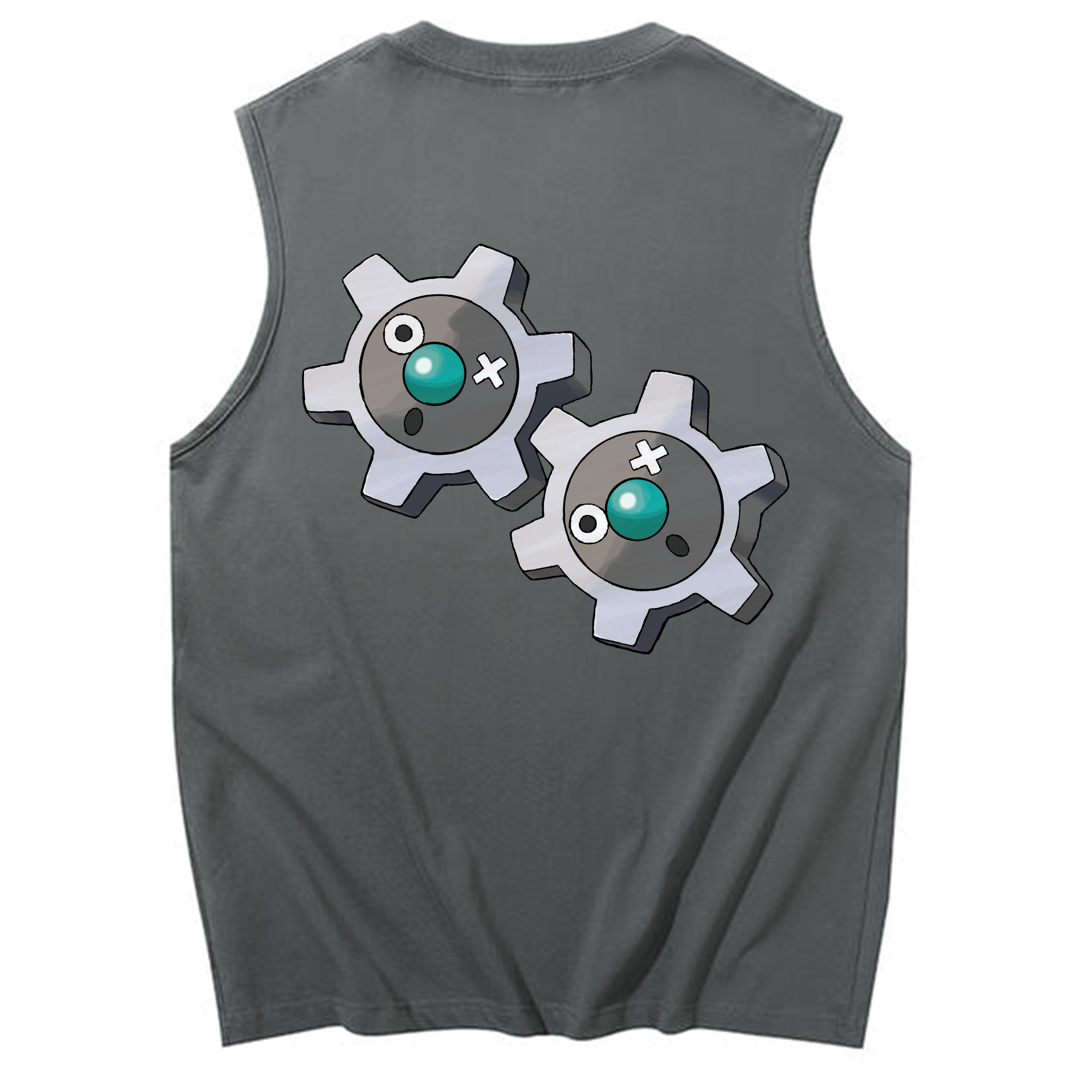 （画像用） ポケットモンスター Pokémon コットン100％タンクトップ（背面プリント）